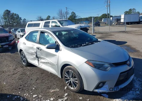 2016 Toyota Corolla Le Plus из США, поврежденный, VIN 2T1BURHE7GC582437